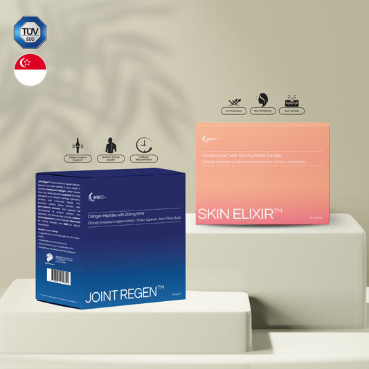 [Joint Regen™ & Skin Elixir™ Bundle] The Ageless Core Duo - ⁠⁠Formulated in collaboration with Researchers from NUS