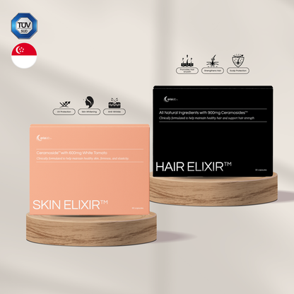 [Skin Elixir™ & Hair Elixir™ Bundle] The Glow-Up Duo - ⁠⁠Formulated in collaboration with Researchers from NUS