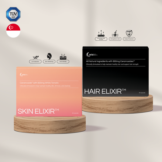 [Skin Elixir™ & Hair Elixir™ Bundle] The Glow-Up Duo - ⁠⁠Formulated in collaboration with Researchers from NUS