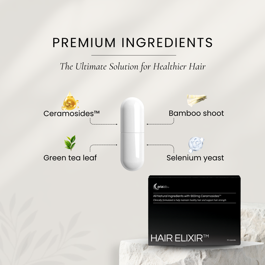 Hair Elixir™ Hair Fall Control Formula - ⁠⁠Formulated in collaboration with Researchers from NUS