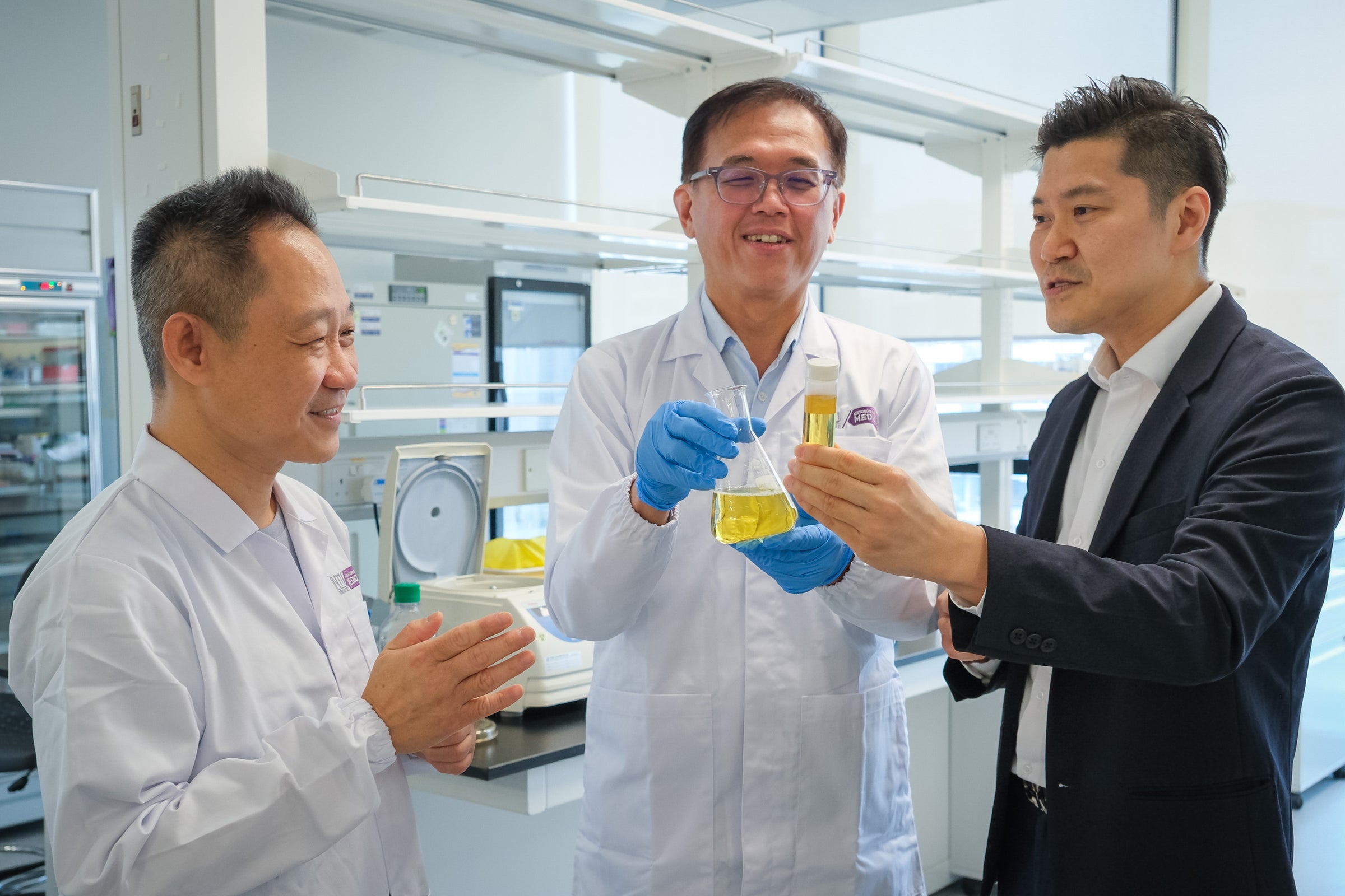 ArialabRx researchers in a laboratory