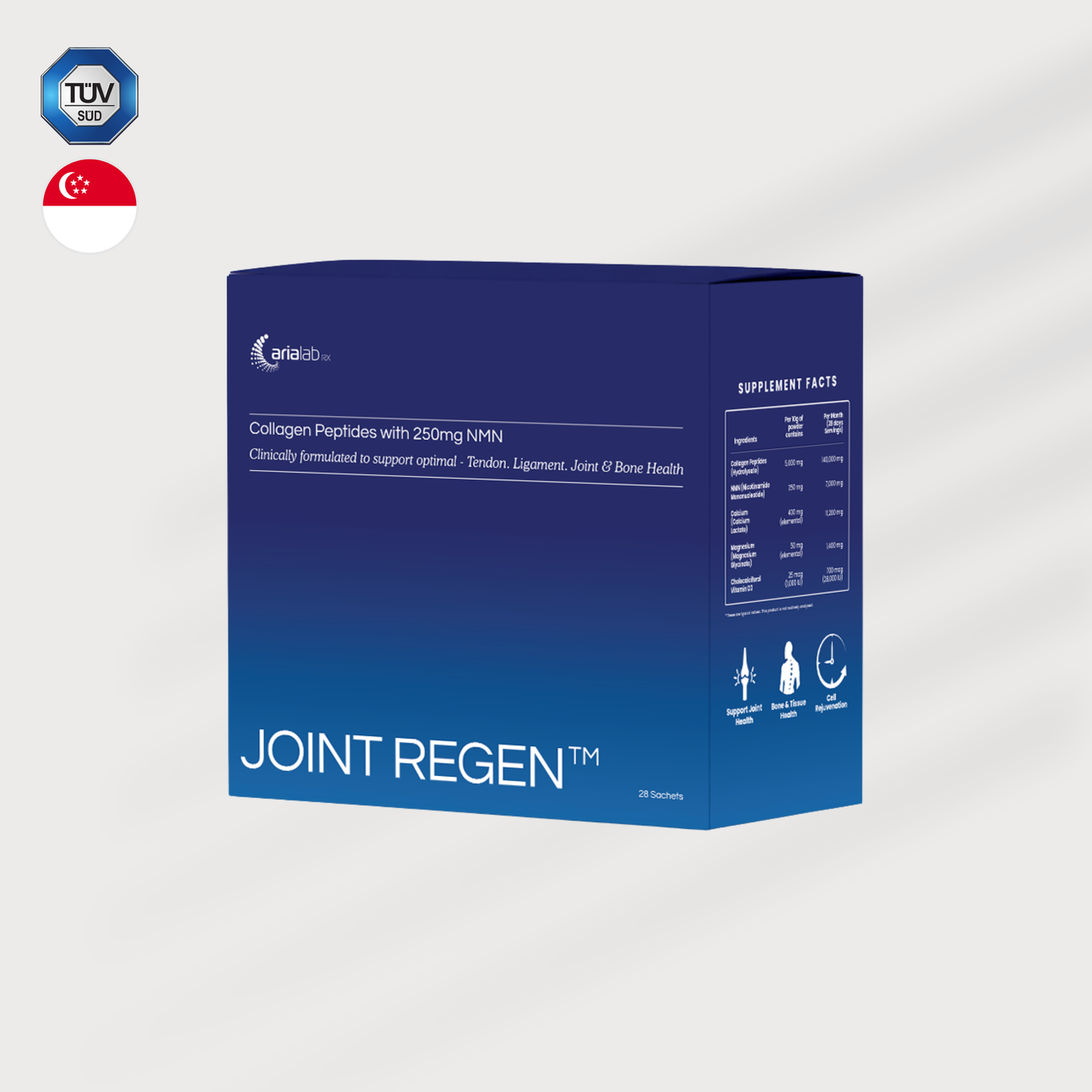Joint Regen™ Collagen Peptides with NMN - ⁠⁠Formulated in collaboration with Researchers from NUS