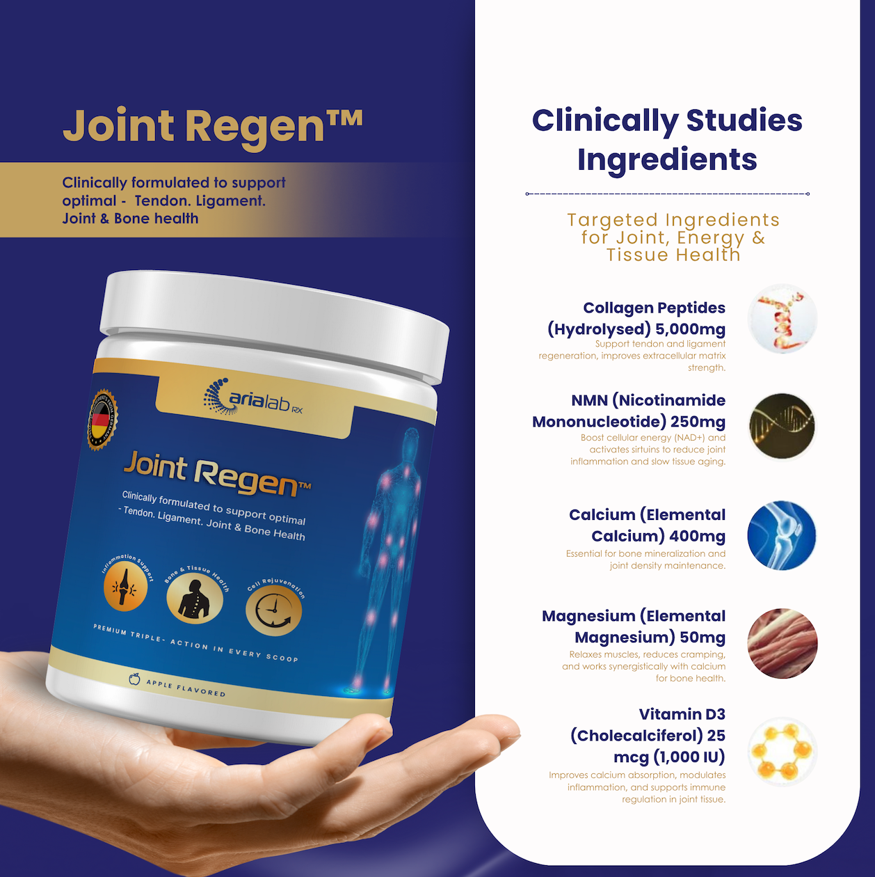 [Joint Regen™ & Hair Elixir™ Bundle] The Strength & Shine Duo - ⁠⁠Formulated in collaboration with Researchers from NUS