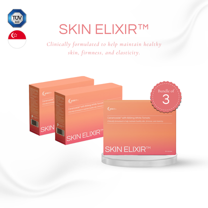 Skin Elixir™ White Tomato (PhytoflORAL®) + NMN - ⁠⁠Formulated in collaboration with Researchers from NUS