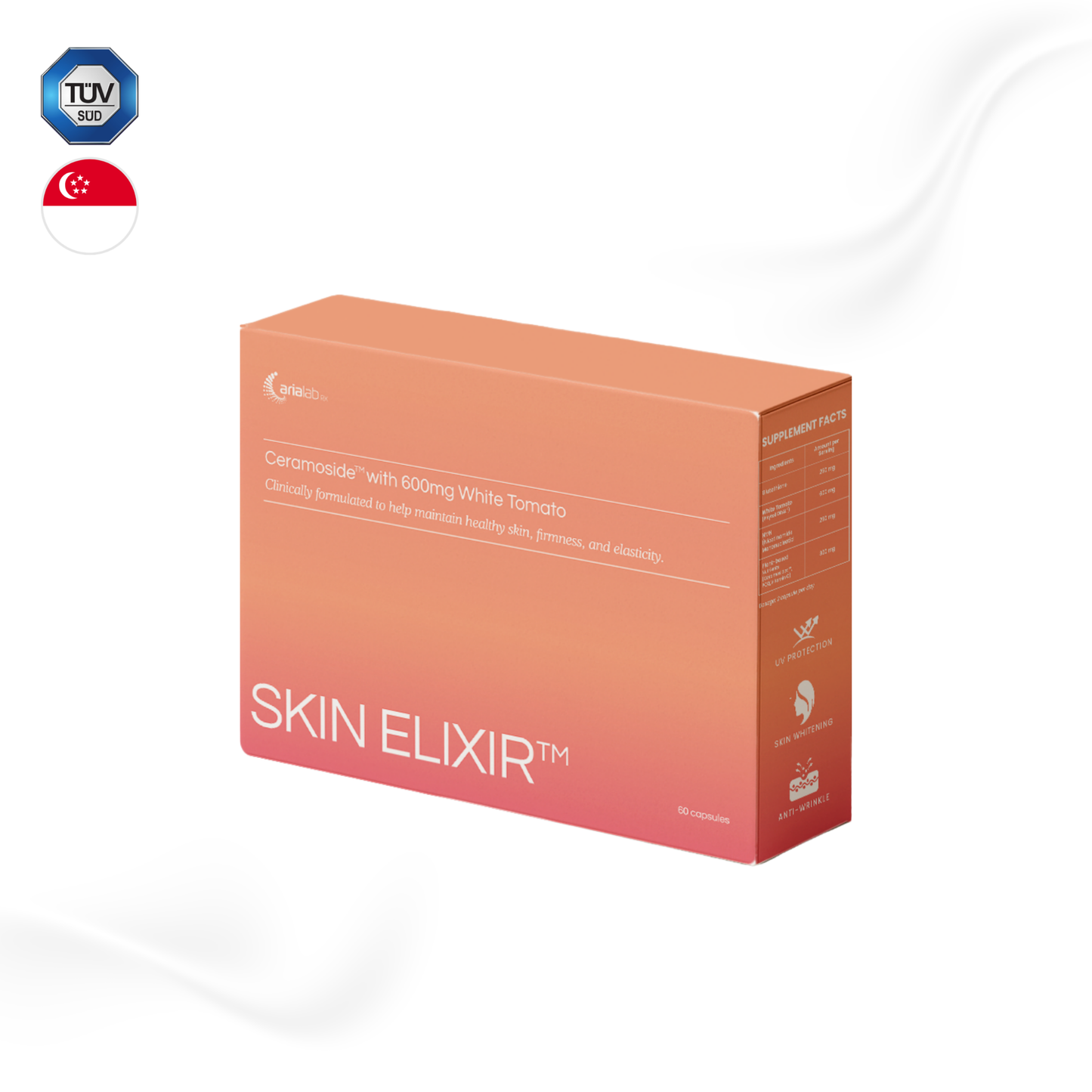 Skin Elixir™ White Tomato (PhytoflORAL®) + NMN - ⁠⁠Formulated in collaboration with Researchers from NUS