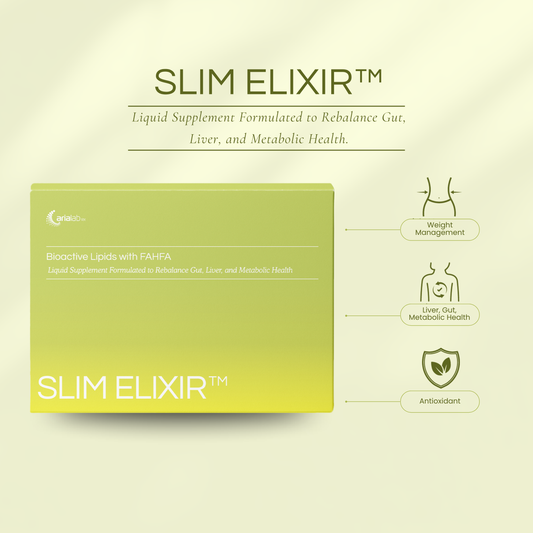 Slim Elixir™ Bioactive Lipids with FAHFA - Formulated in collaboration with Professor from NUS