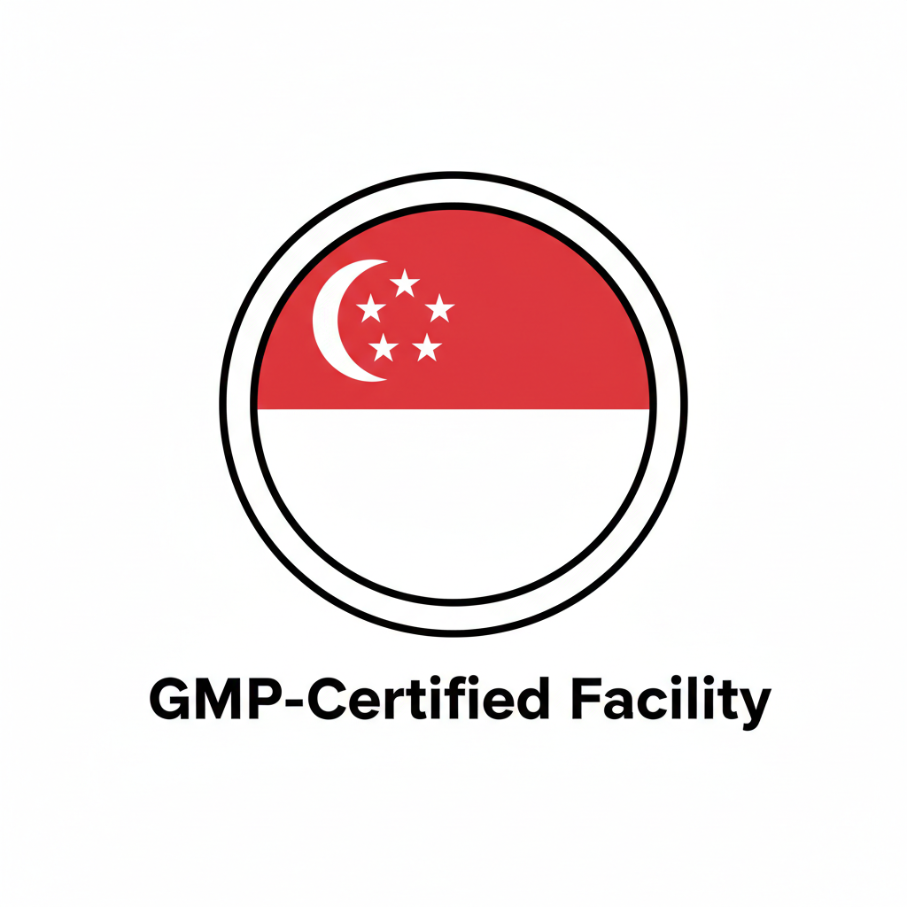 Singapore GMP-certified facility